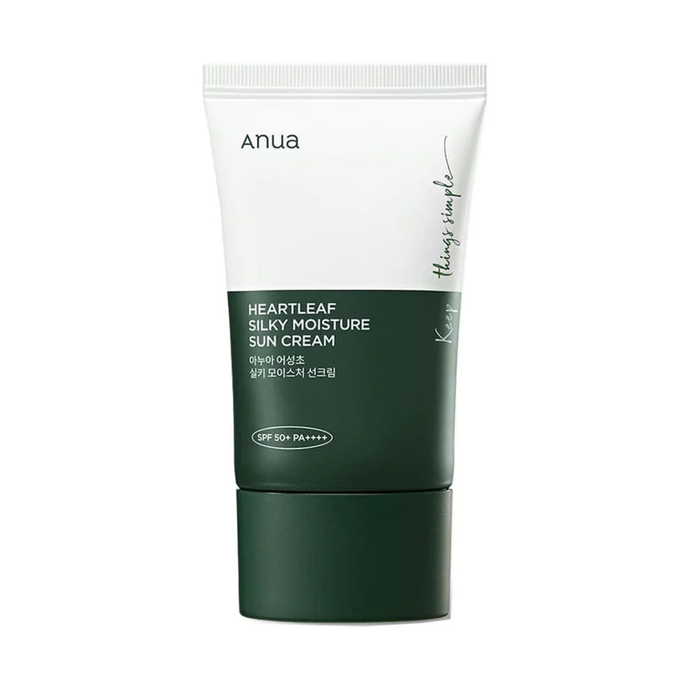 ANUA HEARTLEAF SILKY MOISTURE SUN CREAM