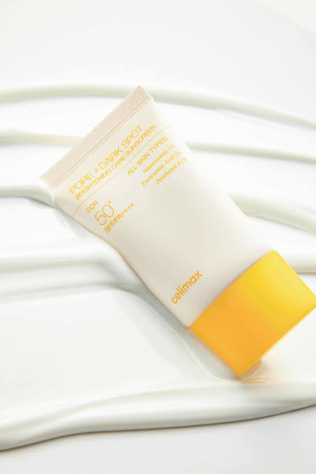 CELIMAX - Pore+Dark Spot Brightening Care Sunscreen SPF 50+ PA ++++ 50 ML | Protector Solar Antimanchas