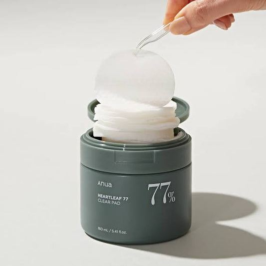 ANUA Heartleaf 77% Clear Pad (Controla Imperfecciones y Calma la Piel)