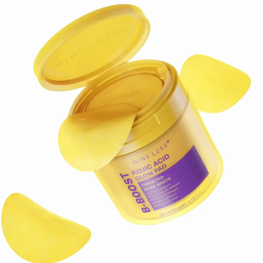 NINELESS - B-BOOST KOJIC ACID GLOW TONER PAD (80 PADS)