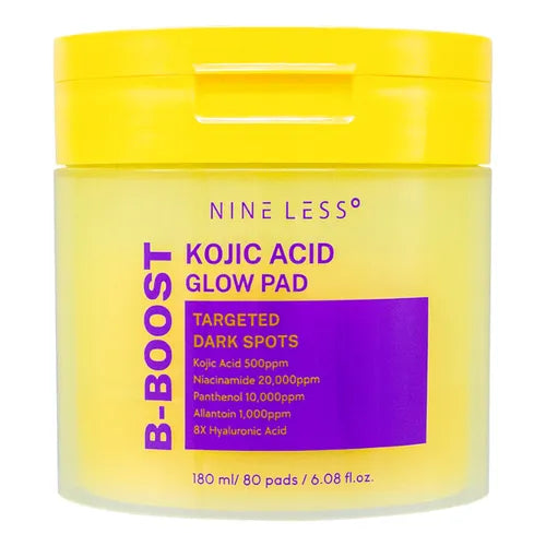 NINELESS - B-BOOST KOJIC ACID GLOW TONER PAD (80 PADS)