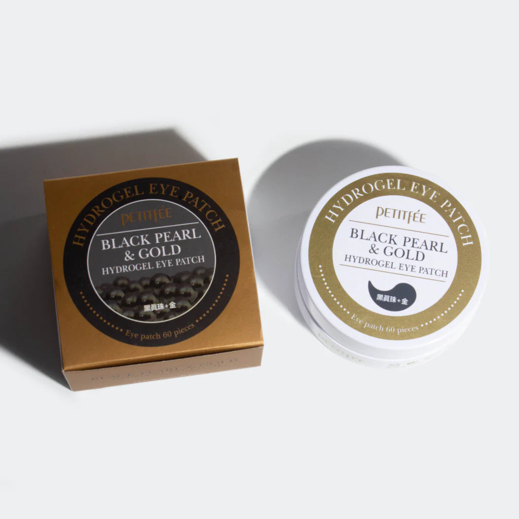 Black Pearl & Gold Hydrogel Eye Patch