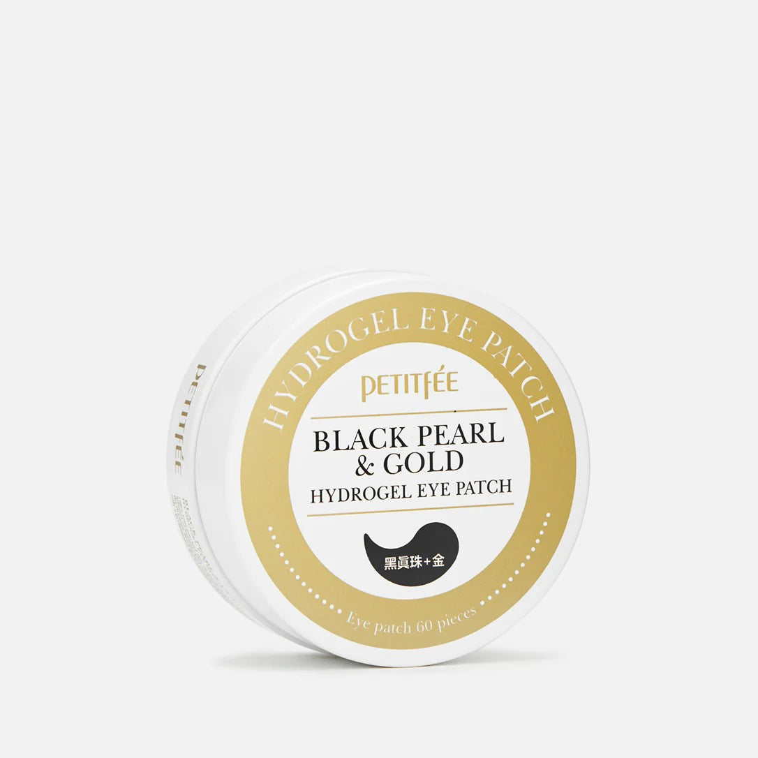 Black Pearl & Gold Hydrogel Eye Patch
