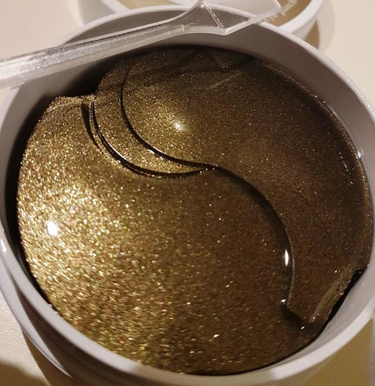 Black Pearl & Gold Hydrogel Eye Patch