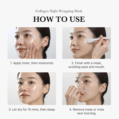 MEDICUBE - COLLAGEN NIGHT WRAPPING MASK